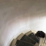 Ludlow plaster barrel wall