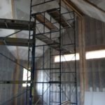 Tyson Basketball court in house